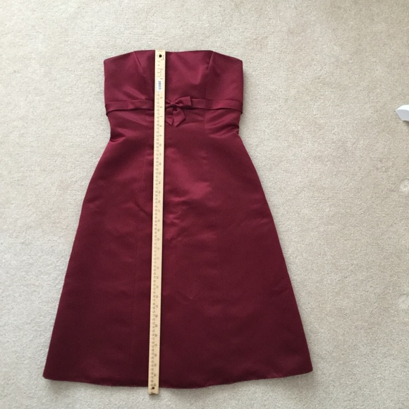 Satin Cocktail Dress ~ PROM! 3/4 length - Picture 6 of 8